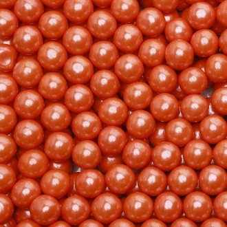 Bubble Max - Glimmer Orange Bubble Gum 16mm gumballs in bulk