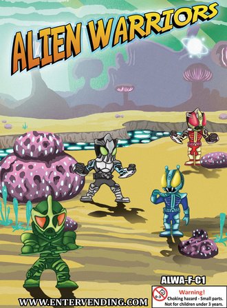 Alien Warriors (display)