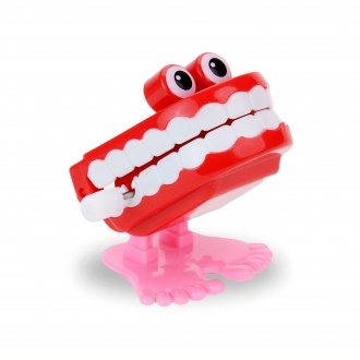 1.75" Chatter Teeth With Eyes vending supply