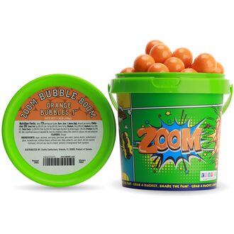 1.3 LB Orange Gumballs 1" – Bucket gumballs in bulk