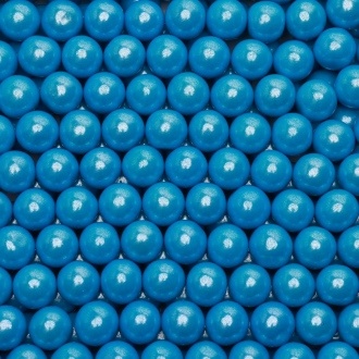 Bubble Max - Glimmer Blue Bubble Gum 16mm gumballs in bulk
