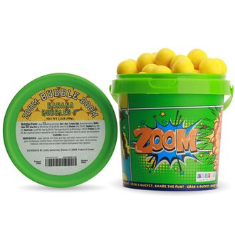 1.3 LB Banana Gumballs 1" – Bucket gumballs in bulk