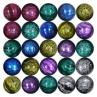 100 pcs Entervending Bouncy Balls Bulk Little Bowling Ball for Kids and Gumball Machine 32 mm 1.26 inch