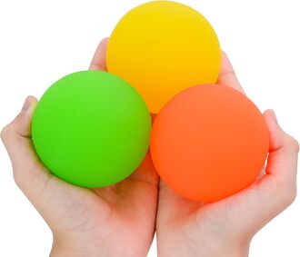 2 pcs 2.95 inch Entervending Bouncy Balls - 6 pcs Huge Bouncing Balls