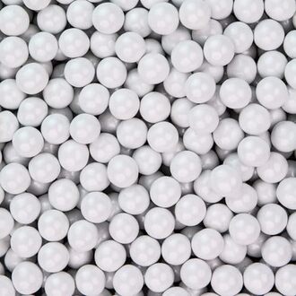 10 LB Shimmer White Gumballs 0.62" – Pineapple Flavor gumballs in bulk