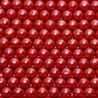 Bubble Max - Glimmer Red Cherry Bubble Gum 16mm gumballs in bulk