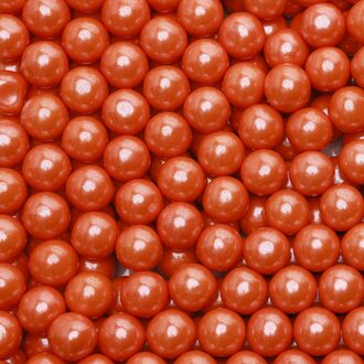 10 LB Shimmer Orange Gumballs 0.62" – Orange Flavor gumballs in bulk