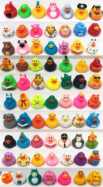 2" Rubber Ducks 10 pcs vending supply