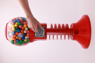 Lil  Wizard 3D gumball machine